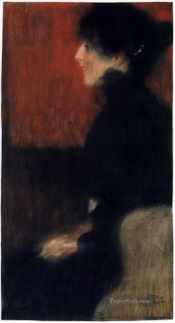 Portrait of a Lady 3 Gustav Klimt Oil Paintings